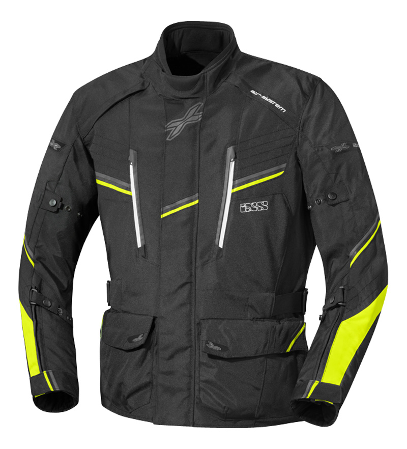 IXS 55031-350 Куртка текстильная Malawi (black-fluo-yellow)