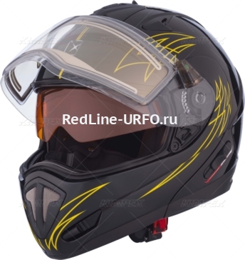 CKX 187514 Шлем снегоходный TRANZ RSV EDL PINS (yellow/black)