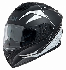 IXS 14079-M31 Шлем HX 216  (matt-black-white)
