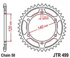 JT JTR499.48 Звезда ведомая