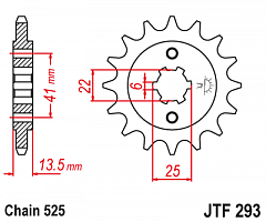 JT JTF293.16 Звезда ведущая