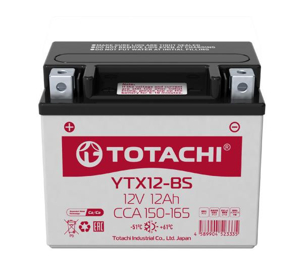 TOTACHI YTX12-BS Аккумуляторная батарея 