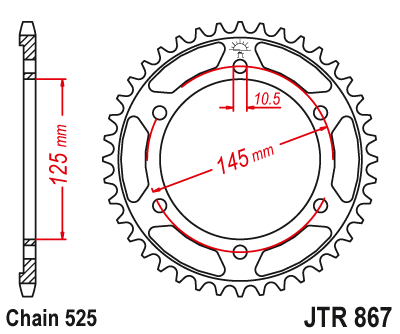 JT JTR867.42 Звезда ведомая