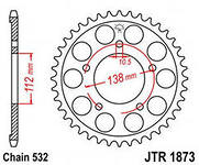 JT JTR1873.48 Звезда ведомая