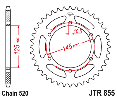 JT JTR855.47 Звезда ведомая