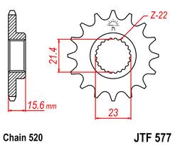 JT JTF577.15 Звезда ведущая