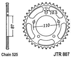 JT JTR807.47 Звезда ведомая