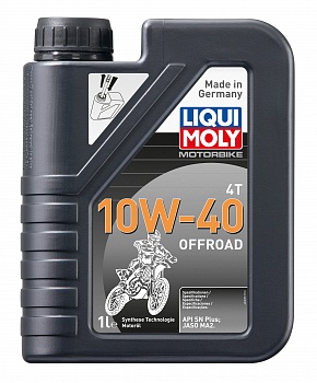 LIQUI MOLY Motorbike 4T 10W-40 Offroad (HC-синтетическое) 1L