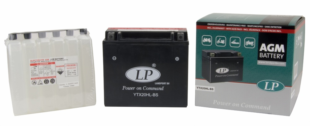 LANDPORT YTX 20HL-BS аккумулятор