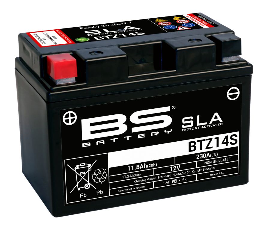 BS-BATTERY BTZ14S (FA) Аккумулятор (YTZ14S)