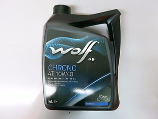 WOLF CHRONO 4T 10W-40 (полусинтетическое) 4L