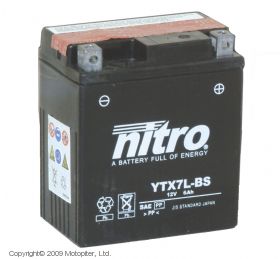 NITRO YTX 7L-BS аккумулятор