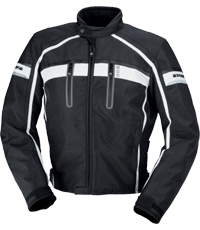 IXS 56418-031 Куртка текстильная  Deventer  (black-white)
