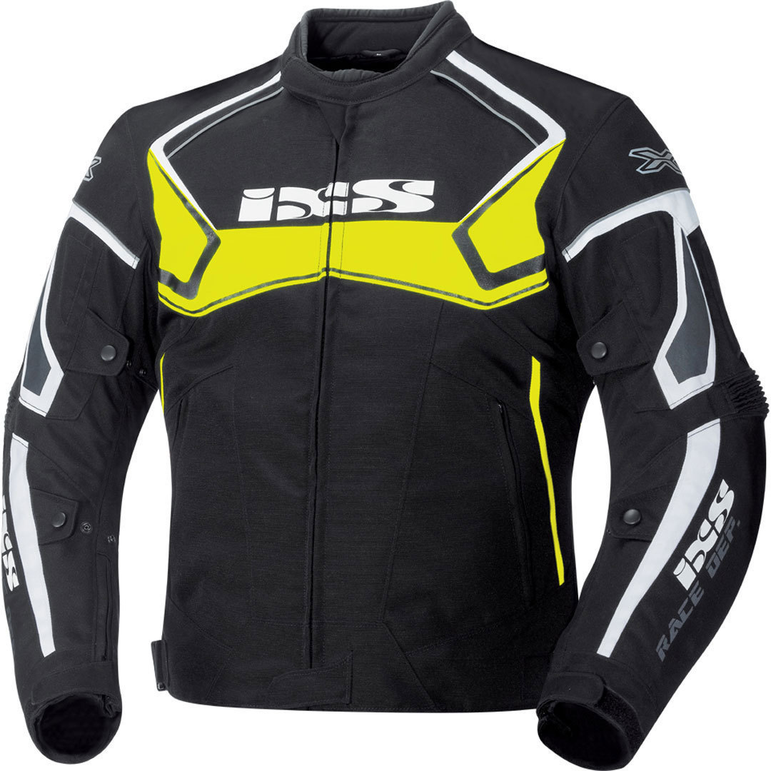 IXS 56018-351 Куртка текстильная  Activo (black-yellow-white)