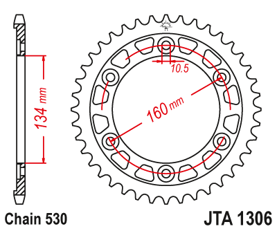 JT JTA1306.42 Звезда ведомая