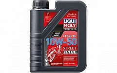 LIQUI MOLY Motorbike 4T Synth Street Race 10W-50 (Синтетическое) 1L