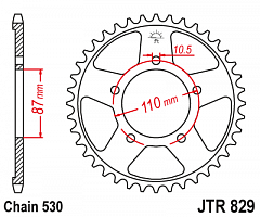 JT JTR829.48 Звезда ведомая