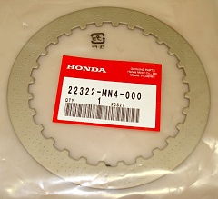 HONDA 22322-MN4-000 Диск сцепления стальной 
