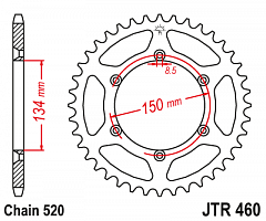 JT JTR460.49 Звезда ведомая