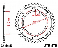 JT JTR479.38 Звезда ведомая