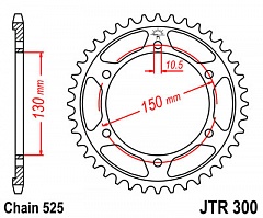 JT JTR300.46 Звезда ведомая