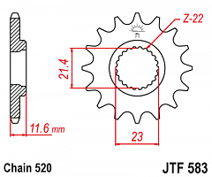 JT JTF583.13 Звезда ведущая