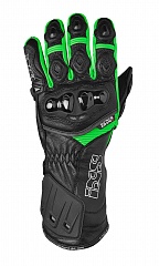 IXS 40430-037 Перчатки кожаные RS-200 (black-green)