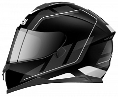 IXS 14070-M31 Шлем HX 1100 2.0 (matt-black-white)